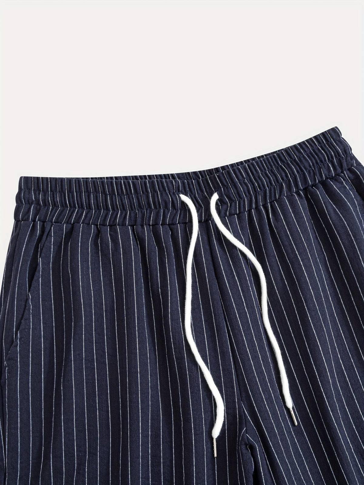 Niko pants - Navy waist detail