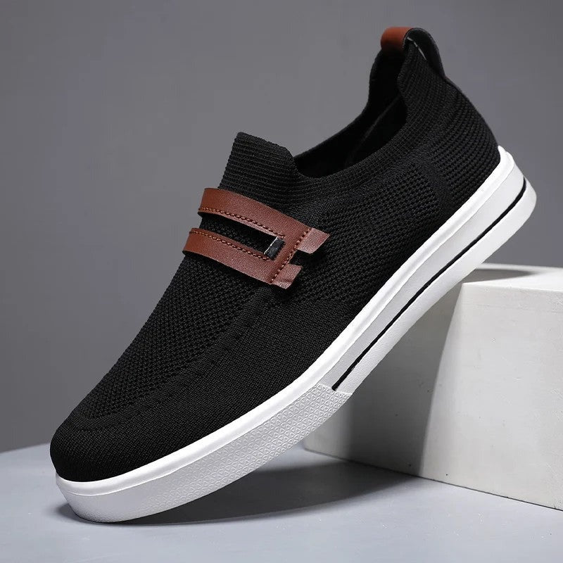Noah slip on knit shoes - Black