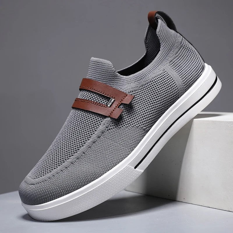 Noah slip on knit shoes - Gray