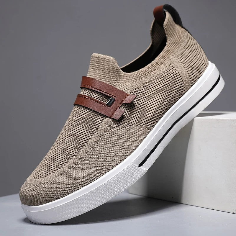 Noah slip on knit shoes - Khaki