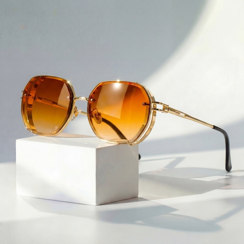 Nova metal sunglasses - Orange