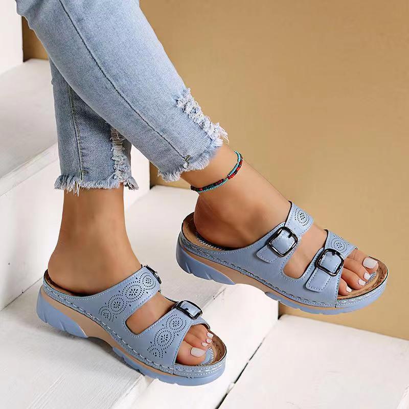 Mae | Women's Comfortable Summer Platform Wedge Sandals