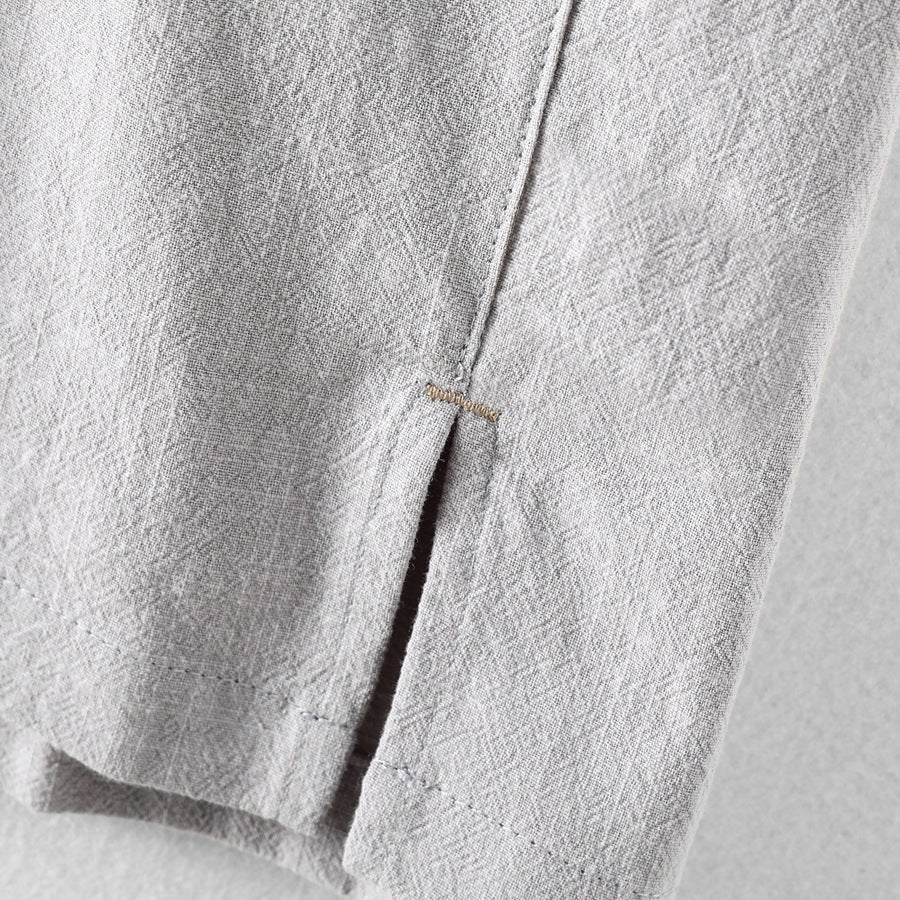 Hayes | Men's Summer Short Sleeve Linen Polo Shirt