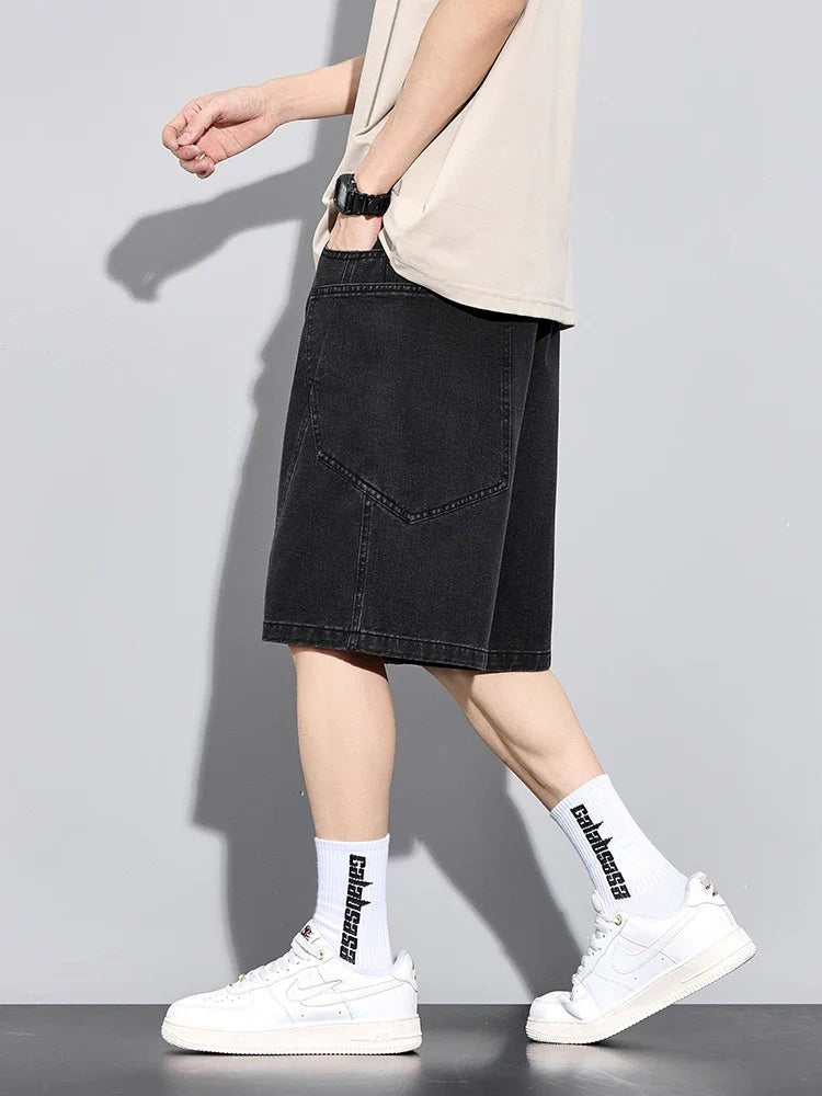 Oliver denim shorts - Black