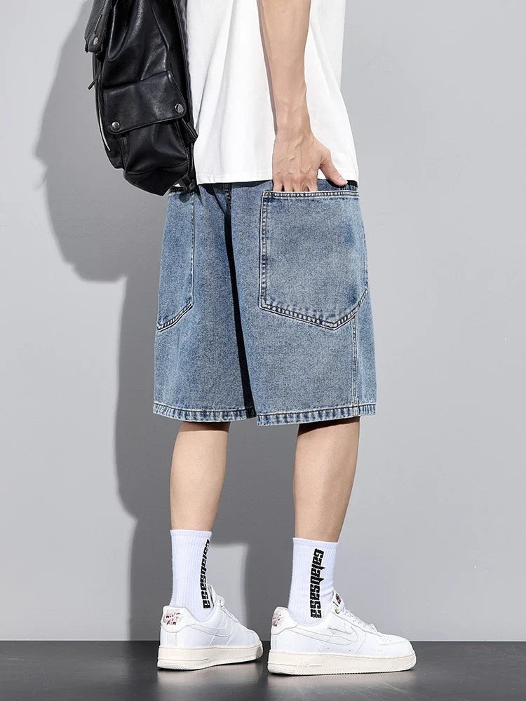 Oliver denim shorts - Blue detail