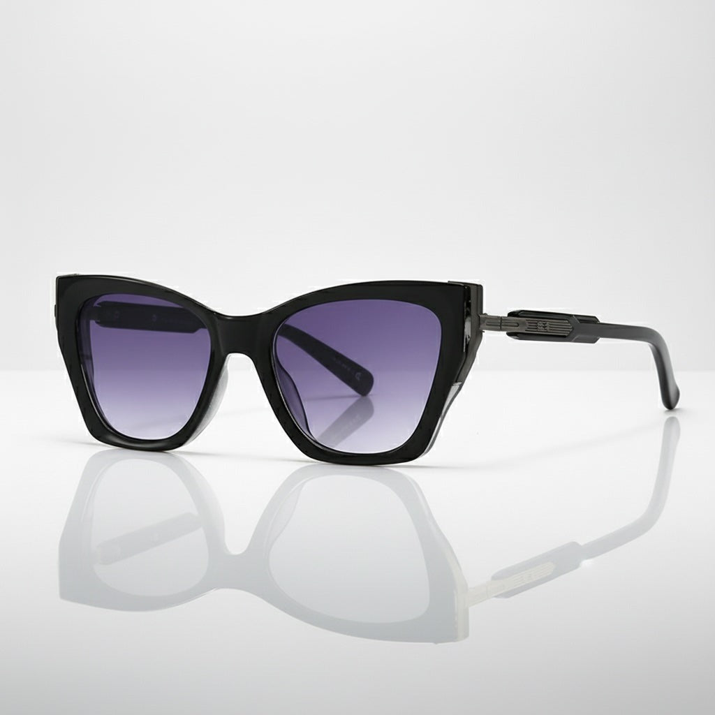 Olivia rectangle sunglasses - Purple