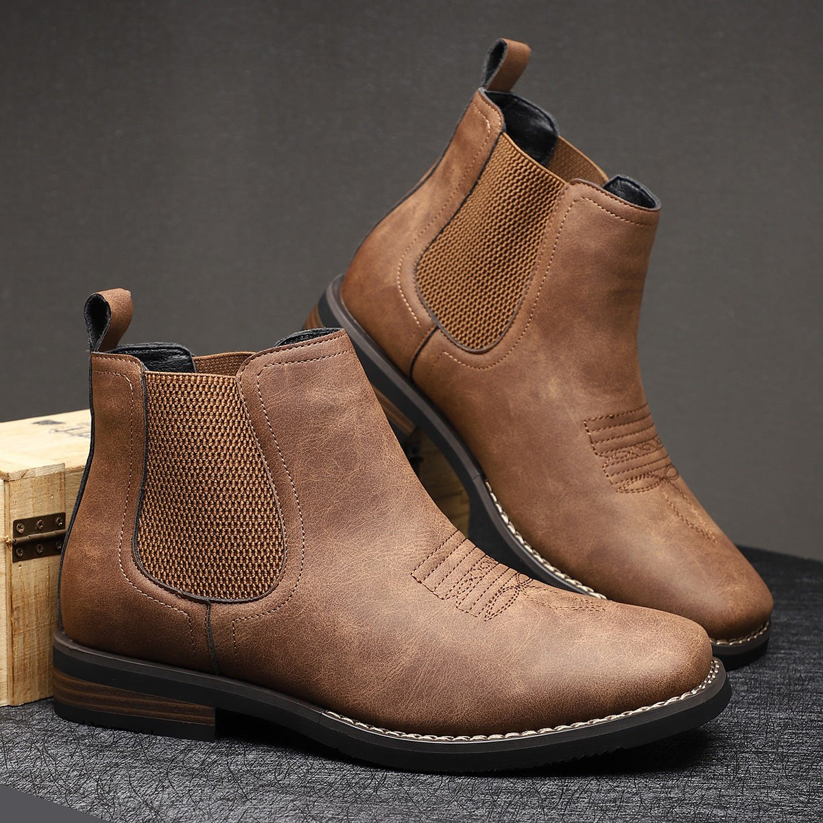 Parker chelsea boots - Brown