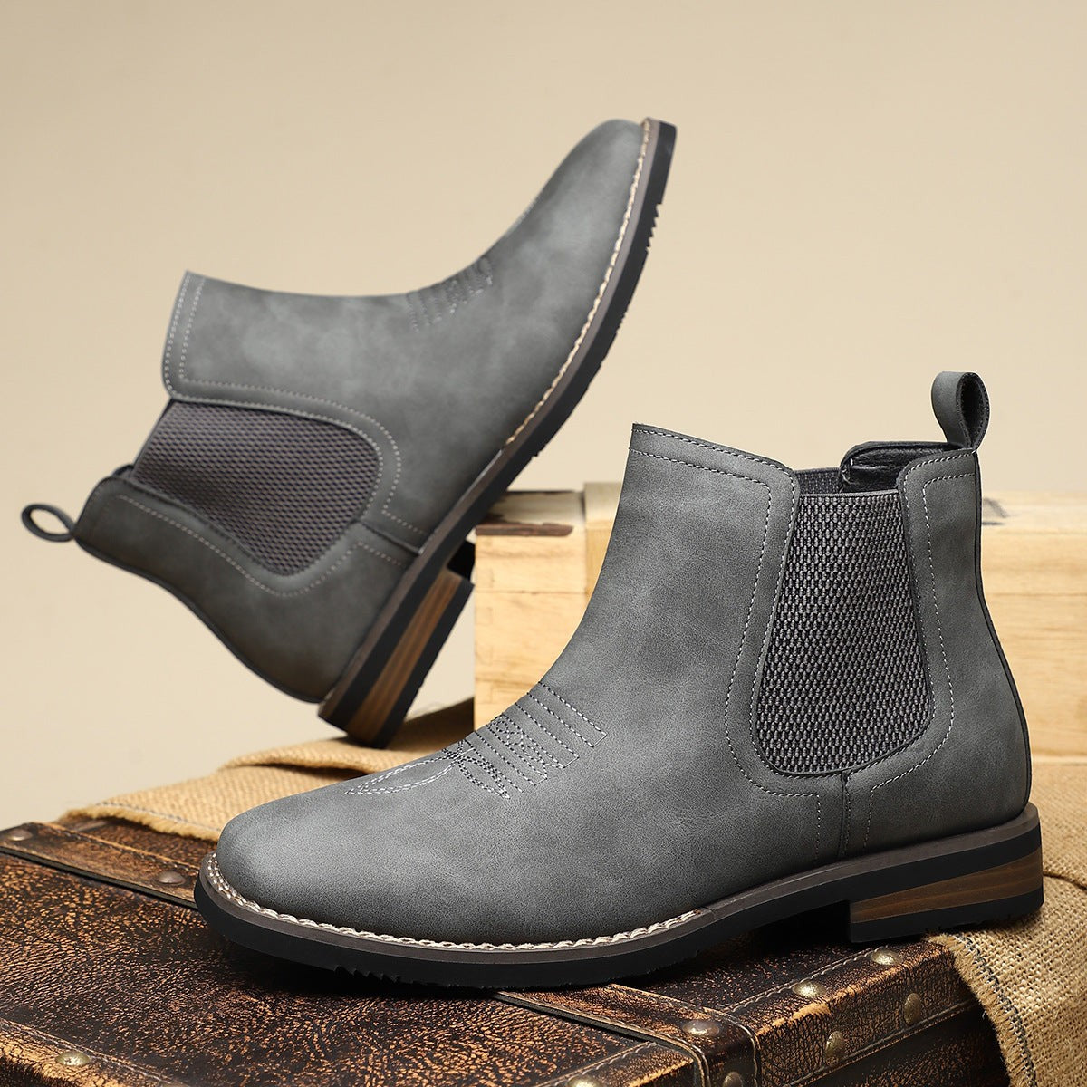 Parker chelsea boots - Gray