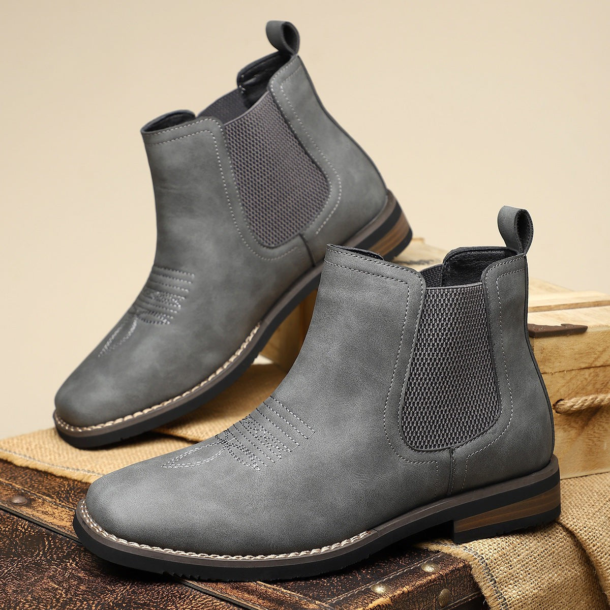 Parker chelsea boots - Gray