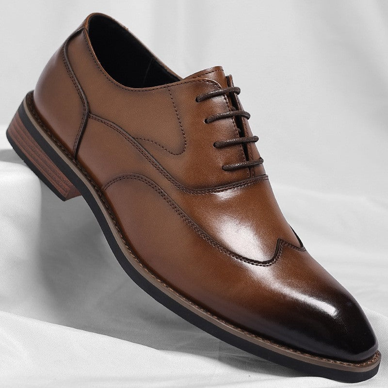 Porter derby dress shoes - Dark Brown