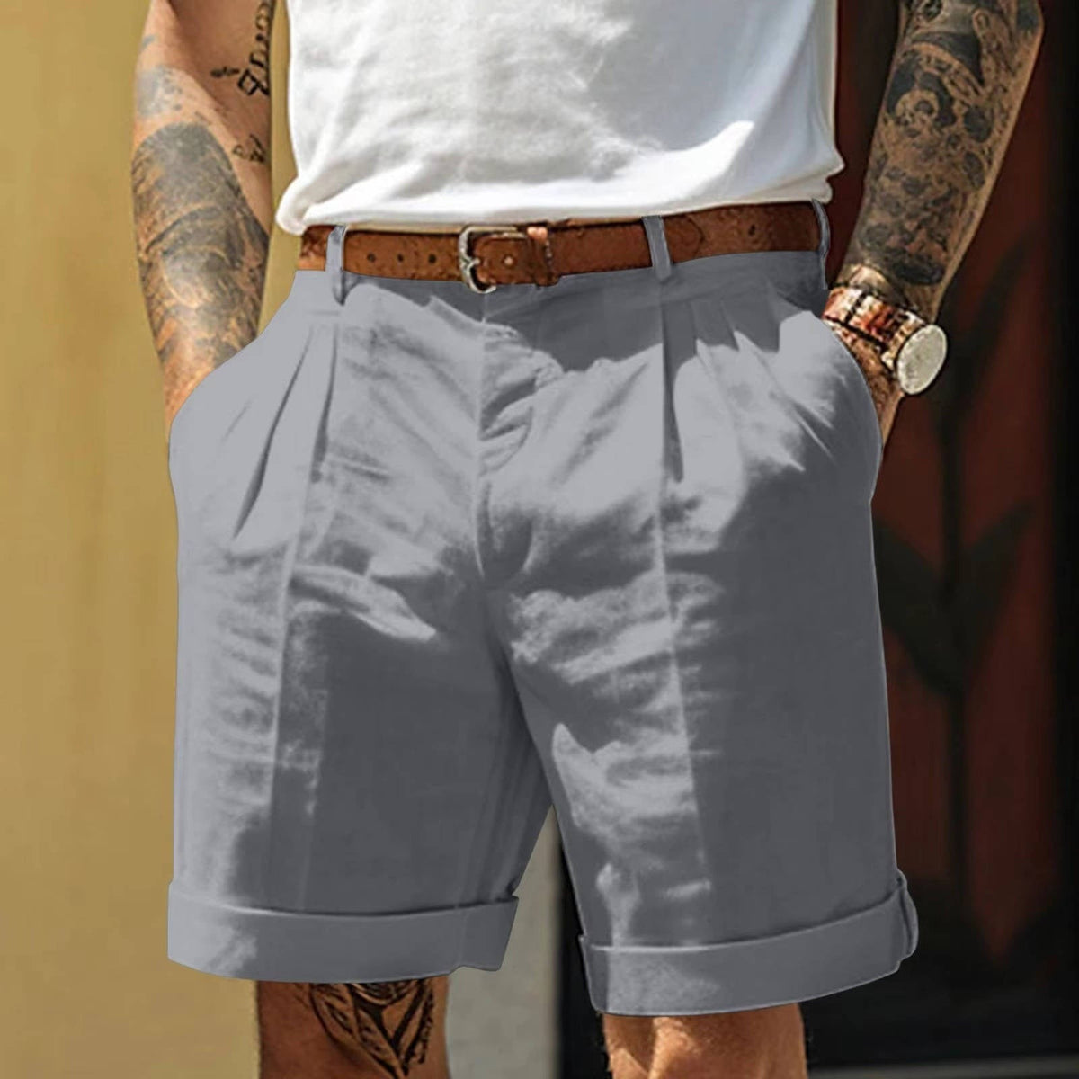 Porter shorts - Gray