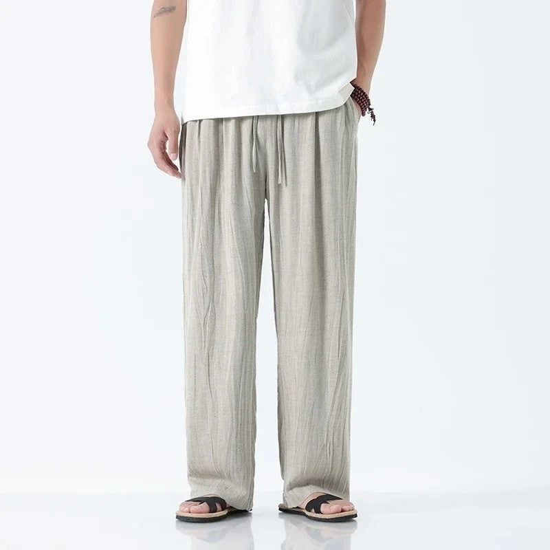 Porter linen pants - Khaki