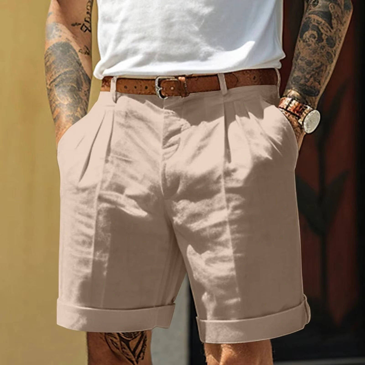 Porter shorts - Khaki