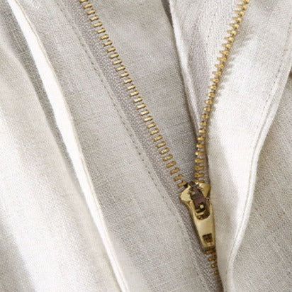Porter bermuda shorts - zipper detail