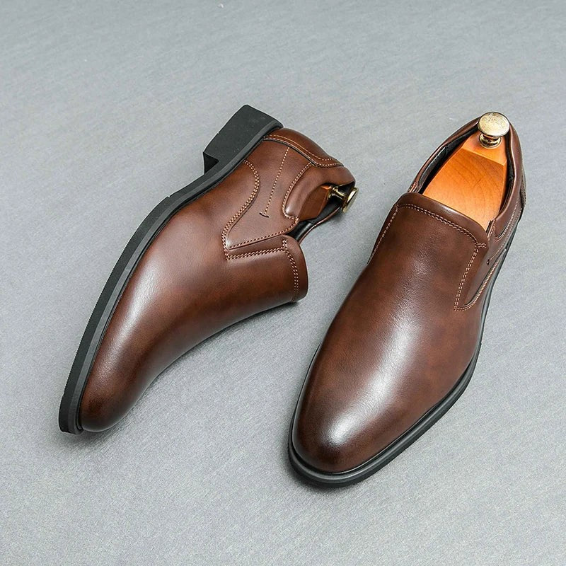 brown-dress shoes
