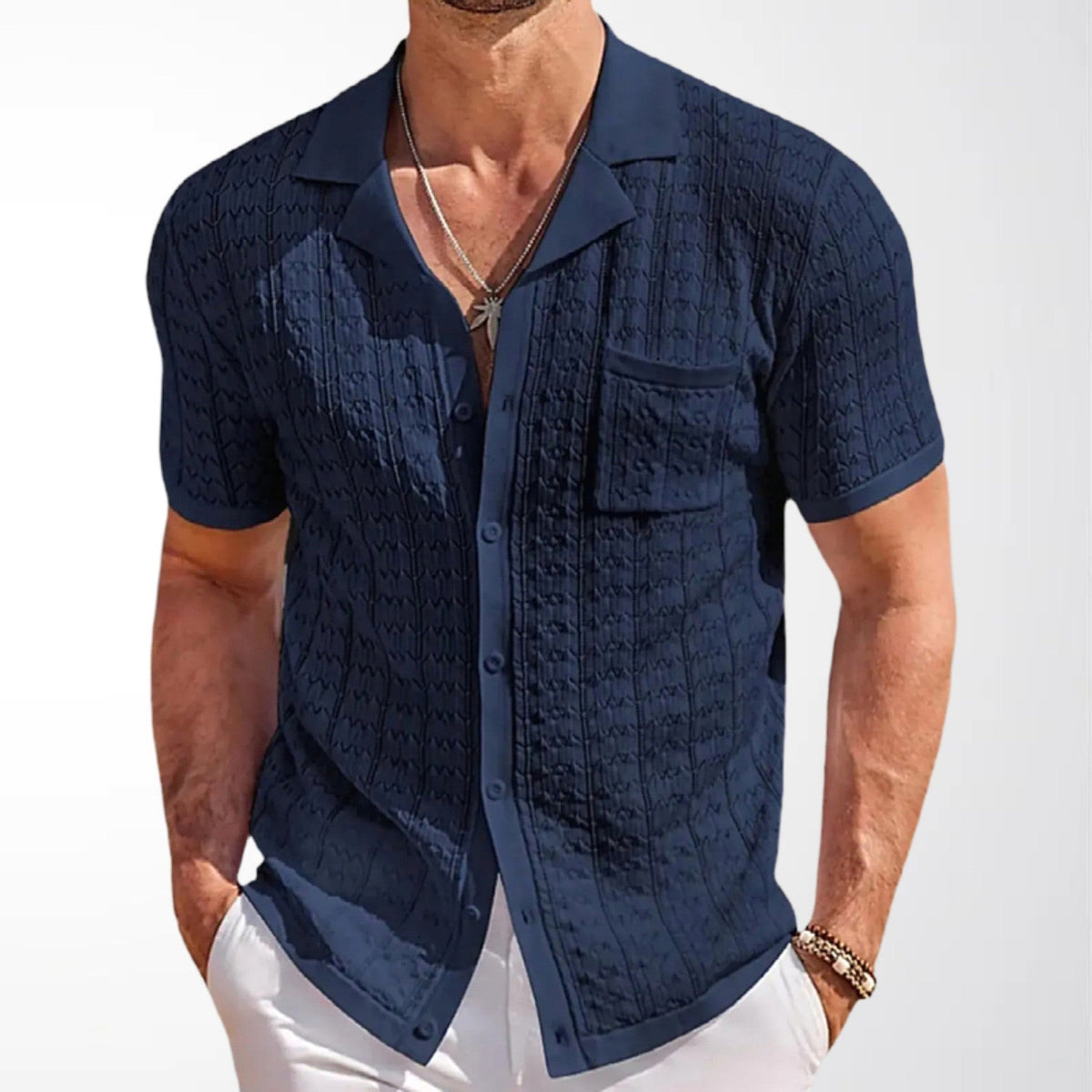 Reeve camp shirt - Navy