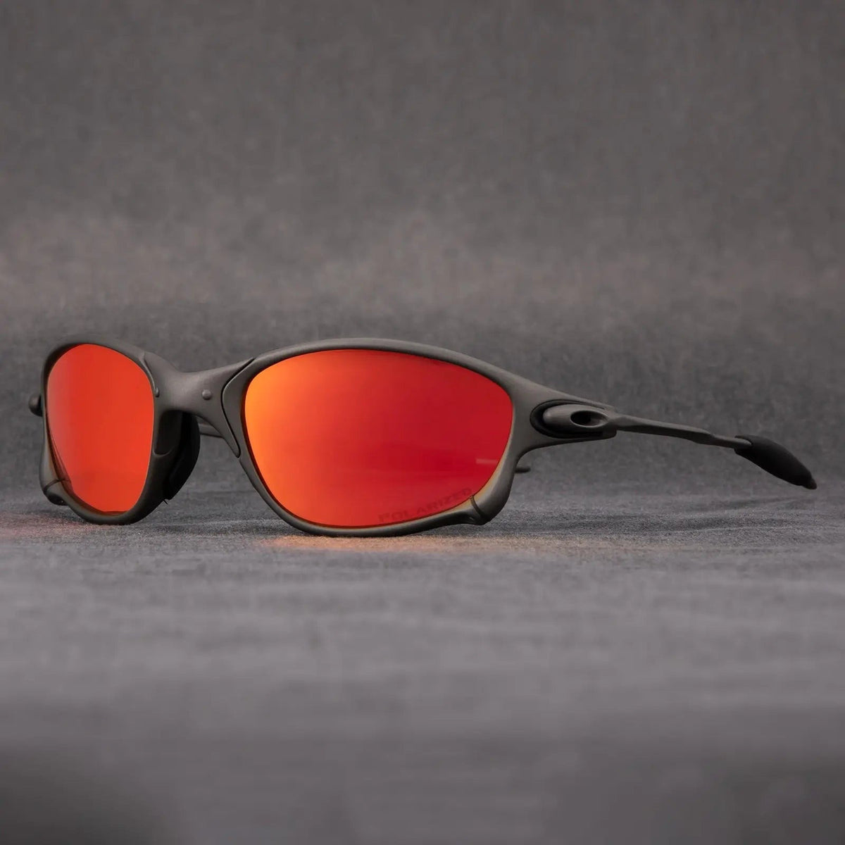 Reeve polarized sport sunglasses - Red/Black