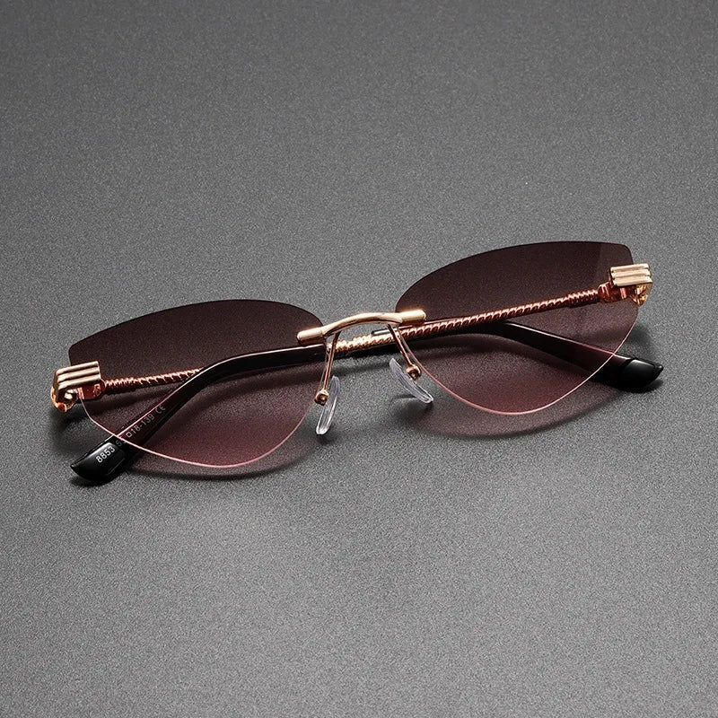 Riley cat eye sunglasses - detail