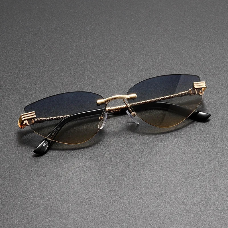 Riley cat eye sunglasses - detail