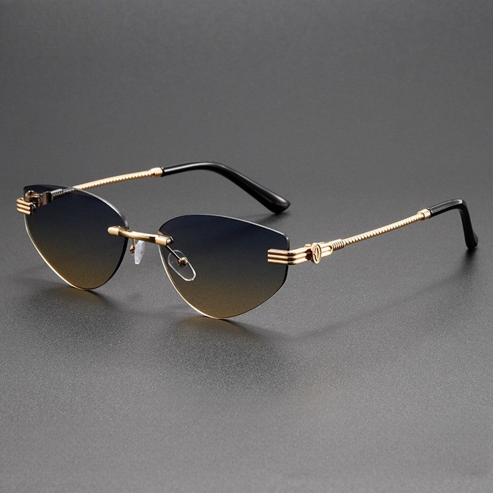 Riley cat eye sunglasses - Yellow
