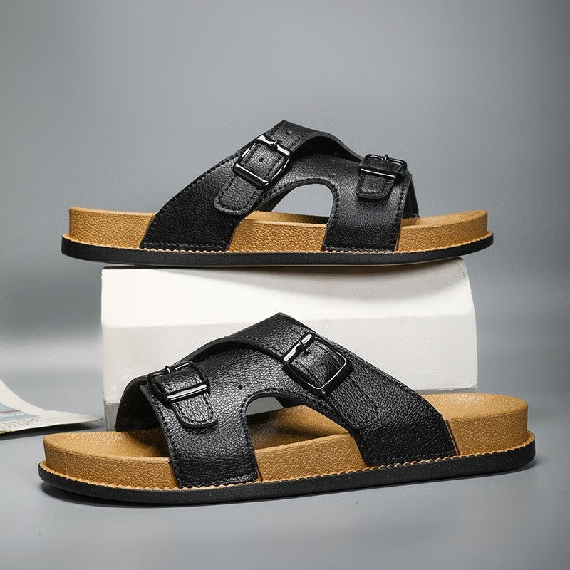 Rocco slide sandals - Black