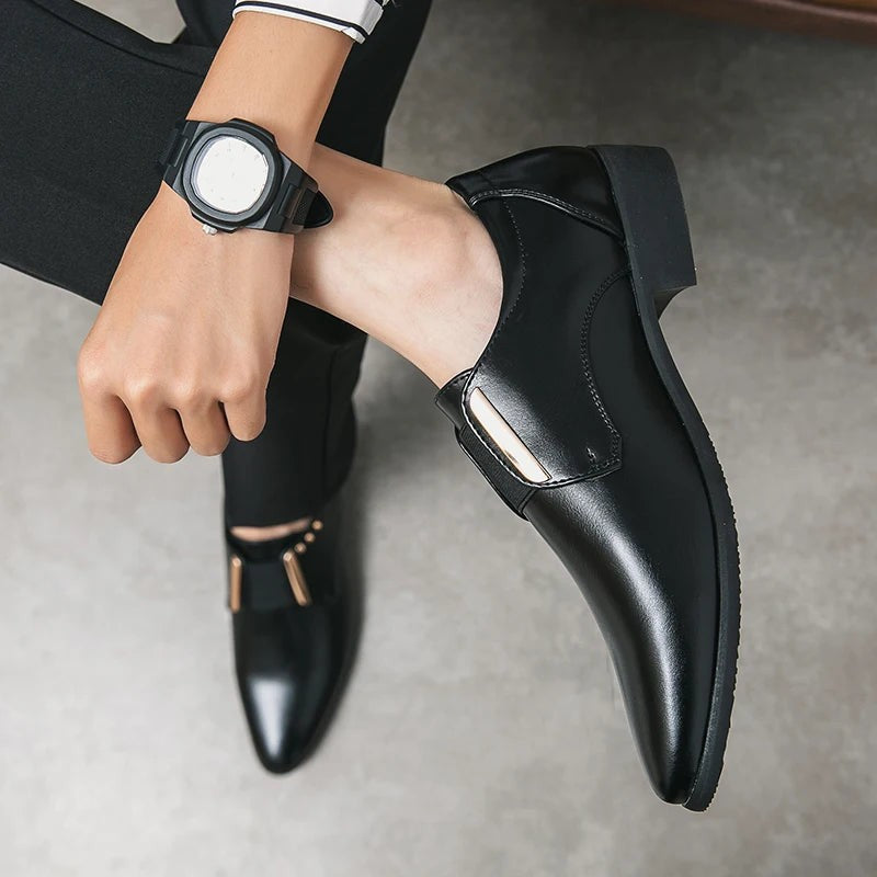 black-dress shoes
