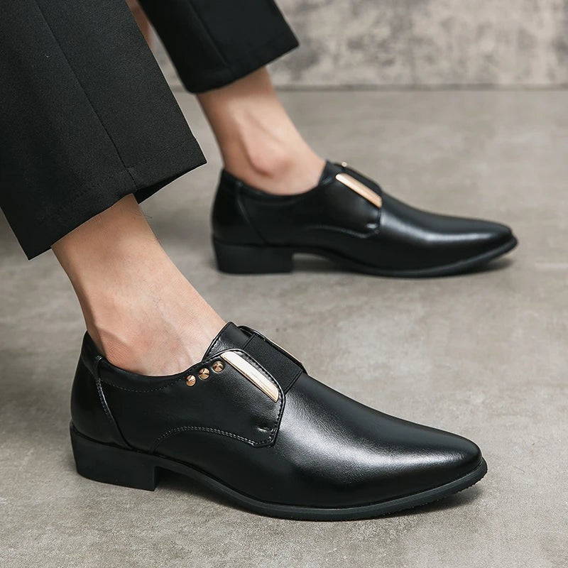 black-dress shoes
