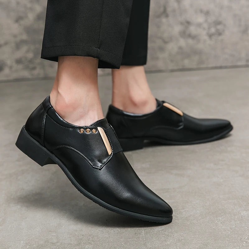 black-dress shoes