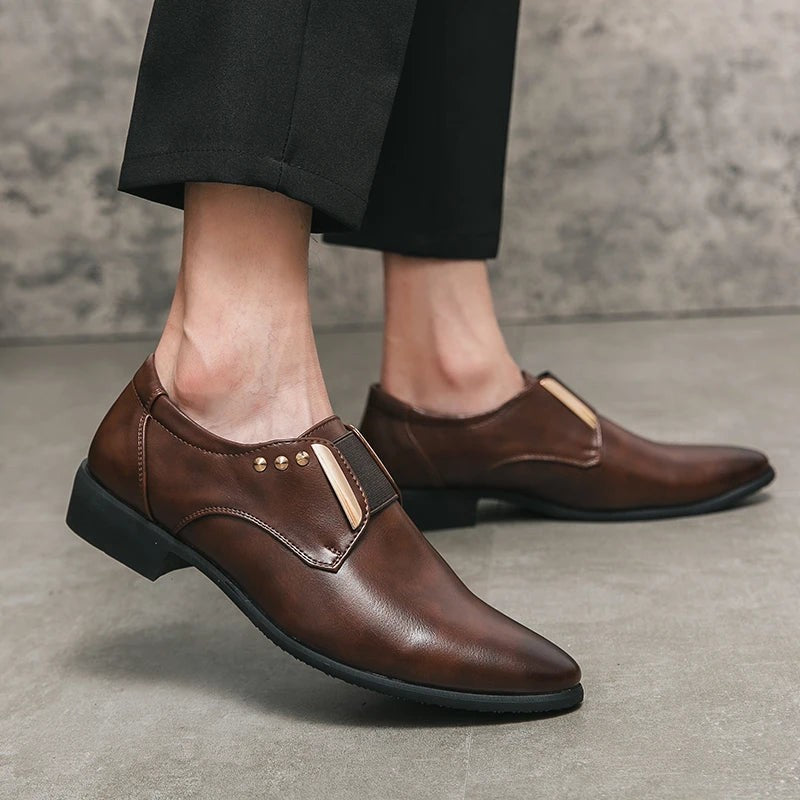 brown-dress shoes