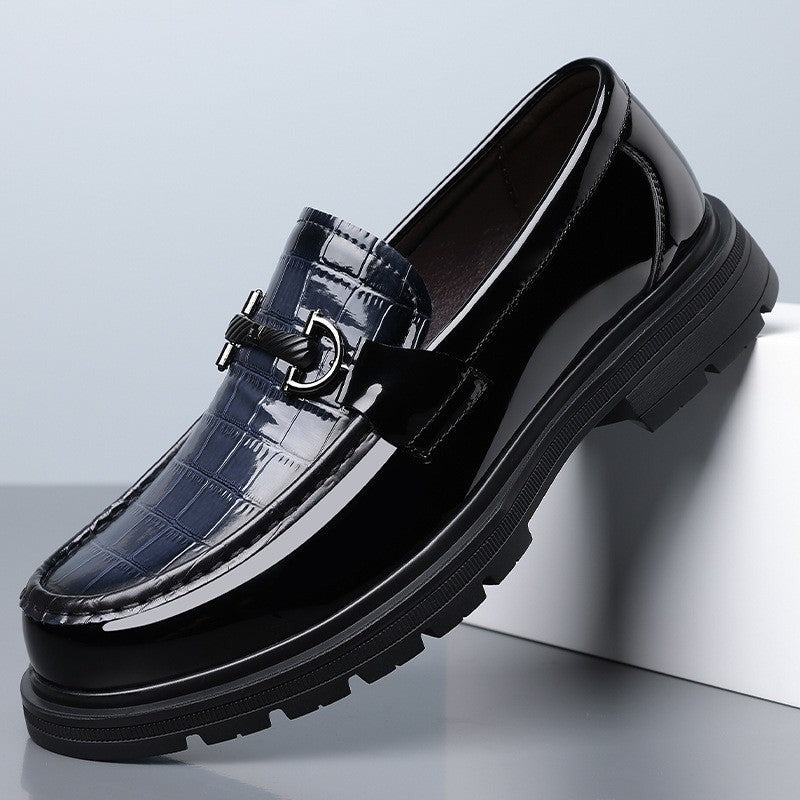 Roman platform loafers - Blue
