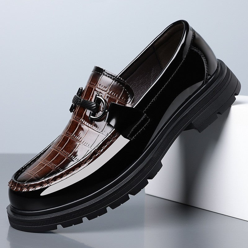 Roman platform loafers - Brown