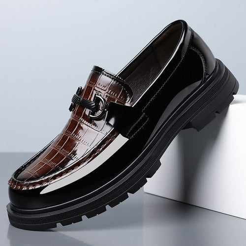 Roman platform loafers - Brown