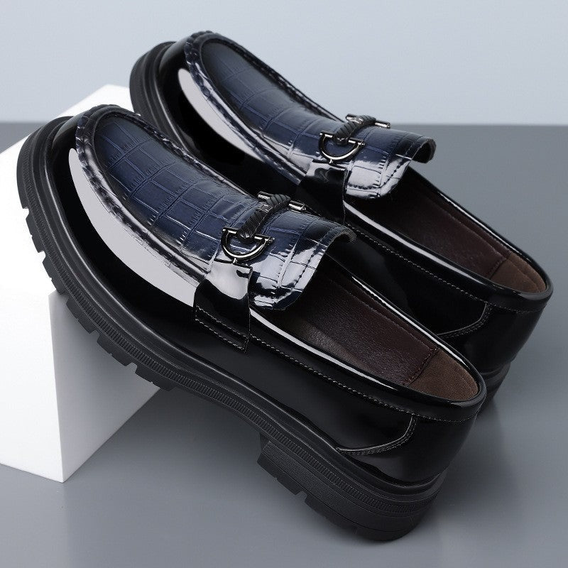 Roman platform loafers - styled