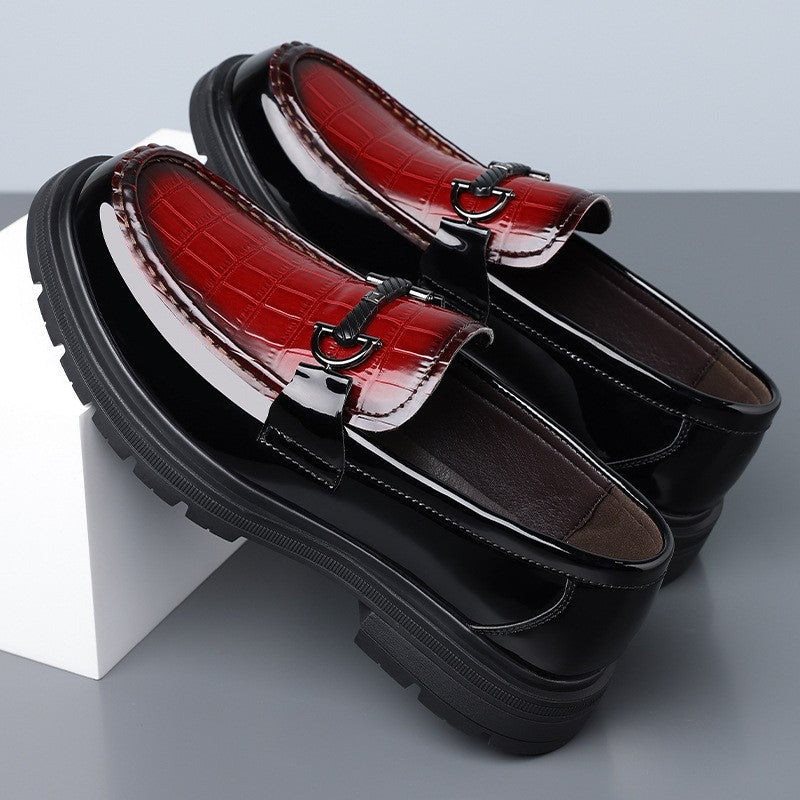 Roman platform loafers - styled