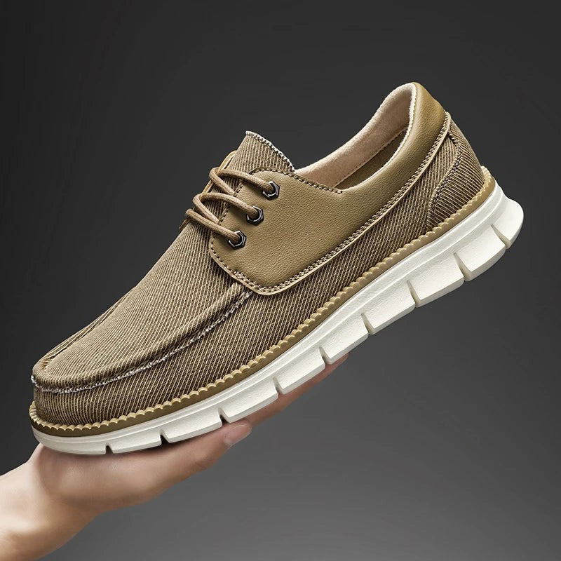 Rory canvas low top shoes - Beige