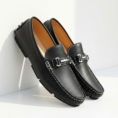 Rory leather loafers - Black