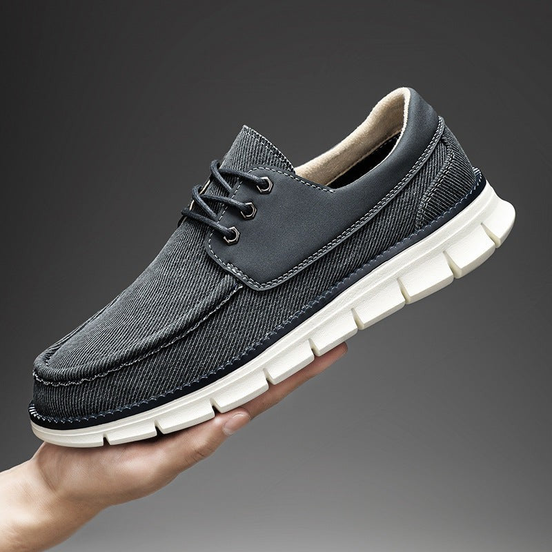 Rory canvas low top shoes - Blue