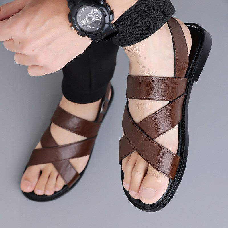 Rory ankle strap sandals - Brown