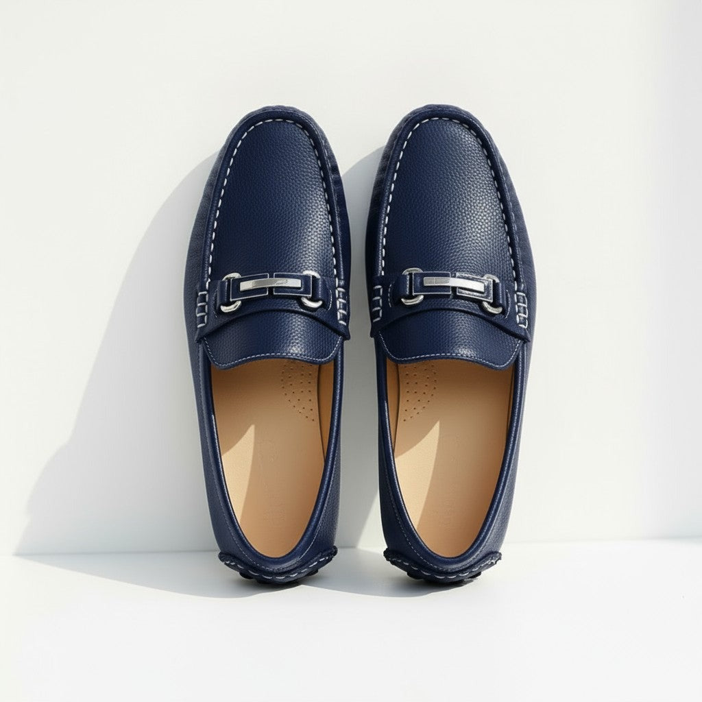 Rory leather loafers - detail