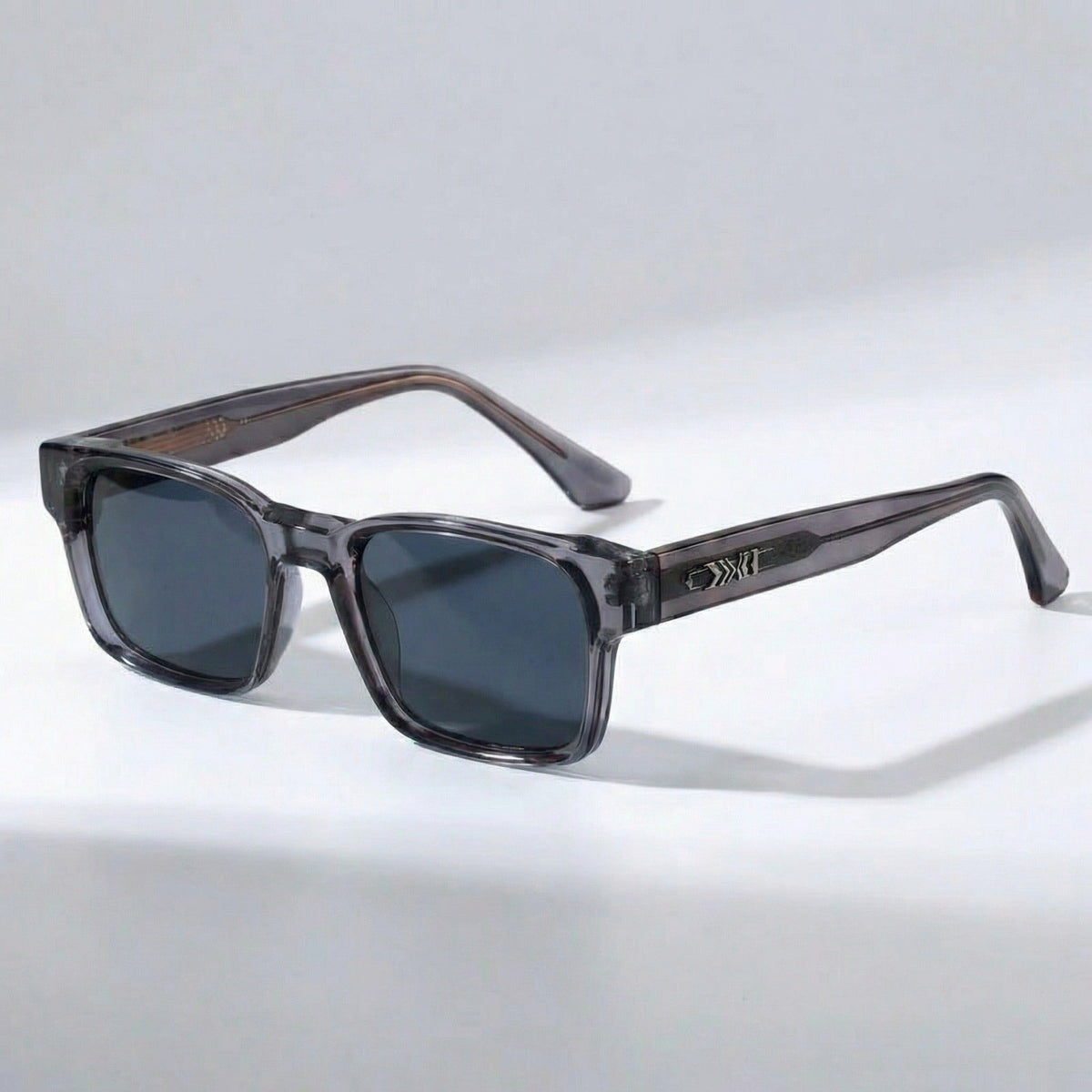 Rory rectangle sunglasses - Gray