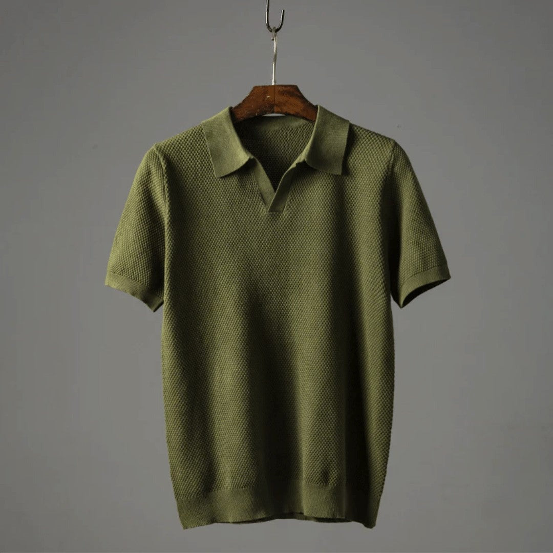 Rory knit polo - Green