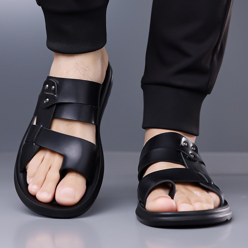 Rory slide sandals - Black