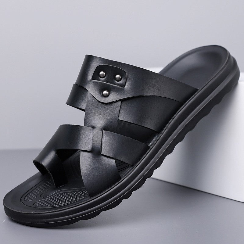 Rory slide sandals - Black