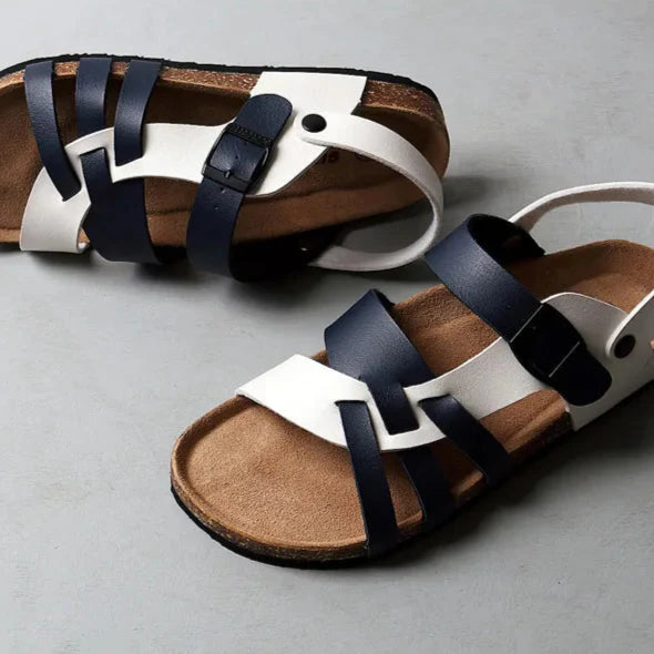 Hunter leather sandals - lifestyle