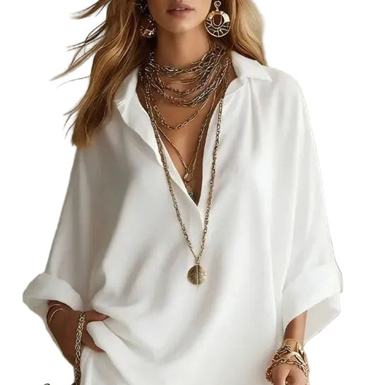 Sofia linen set - White alt shot