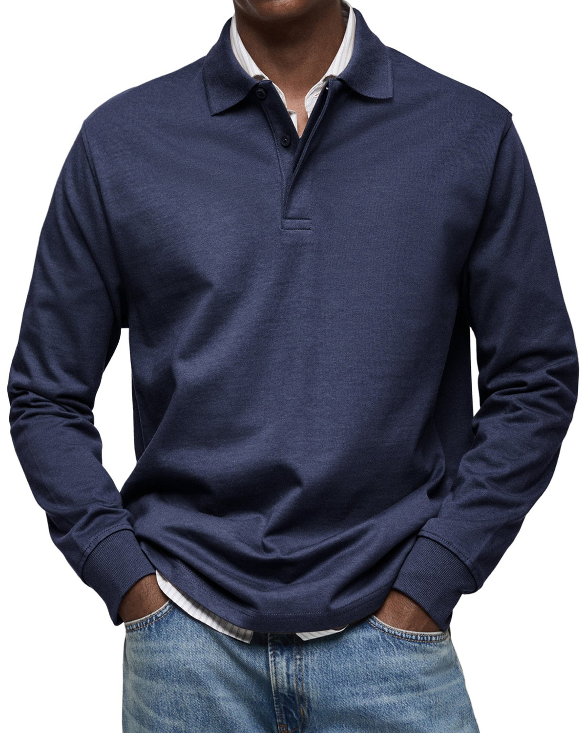 dark blue-polo