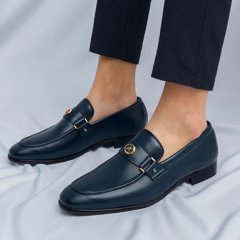 Stefan loafers - horsebit buckle detail