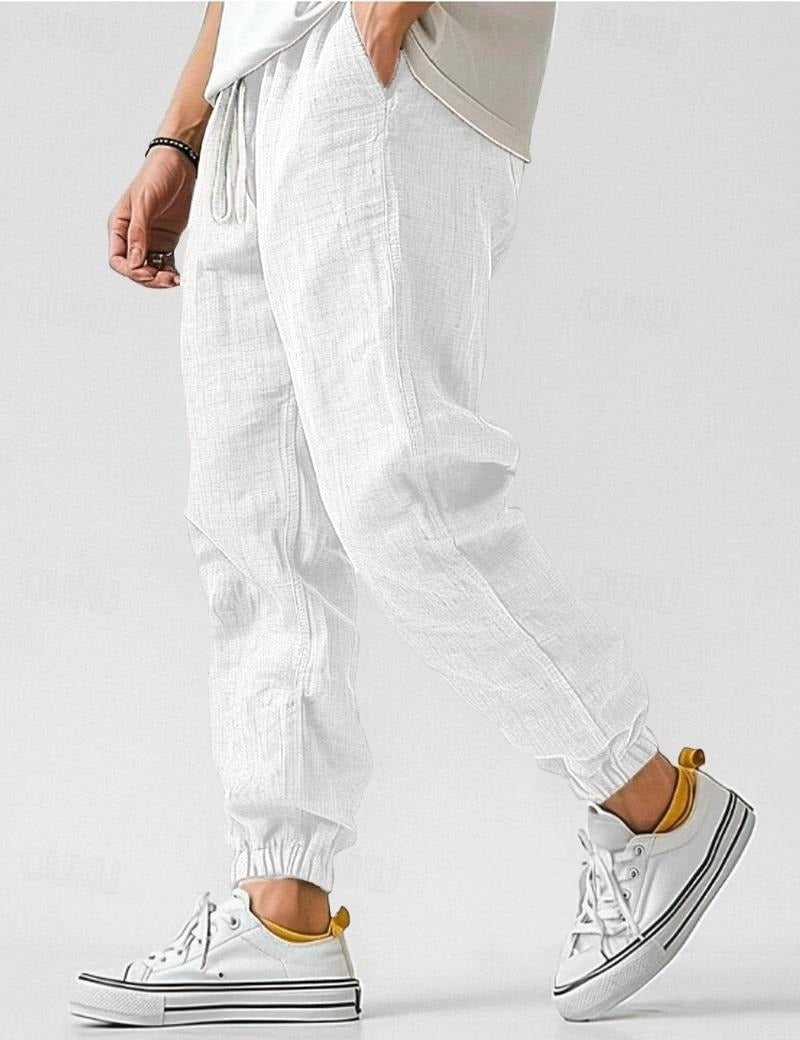 Tobias joggers - White