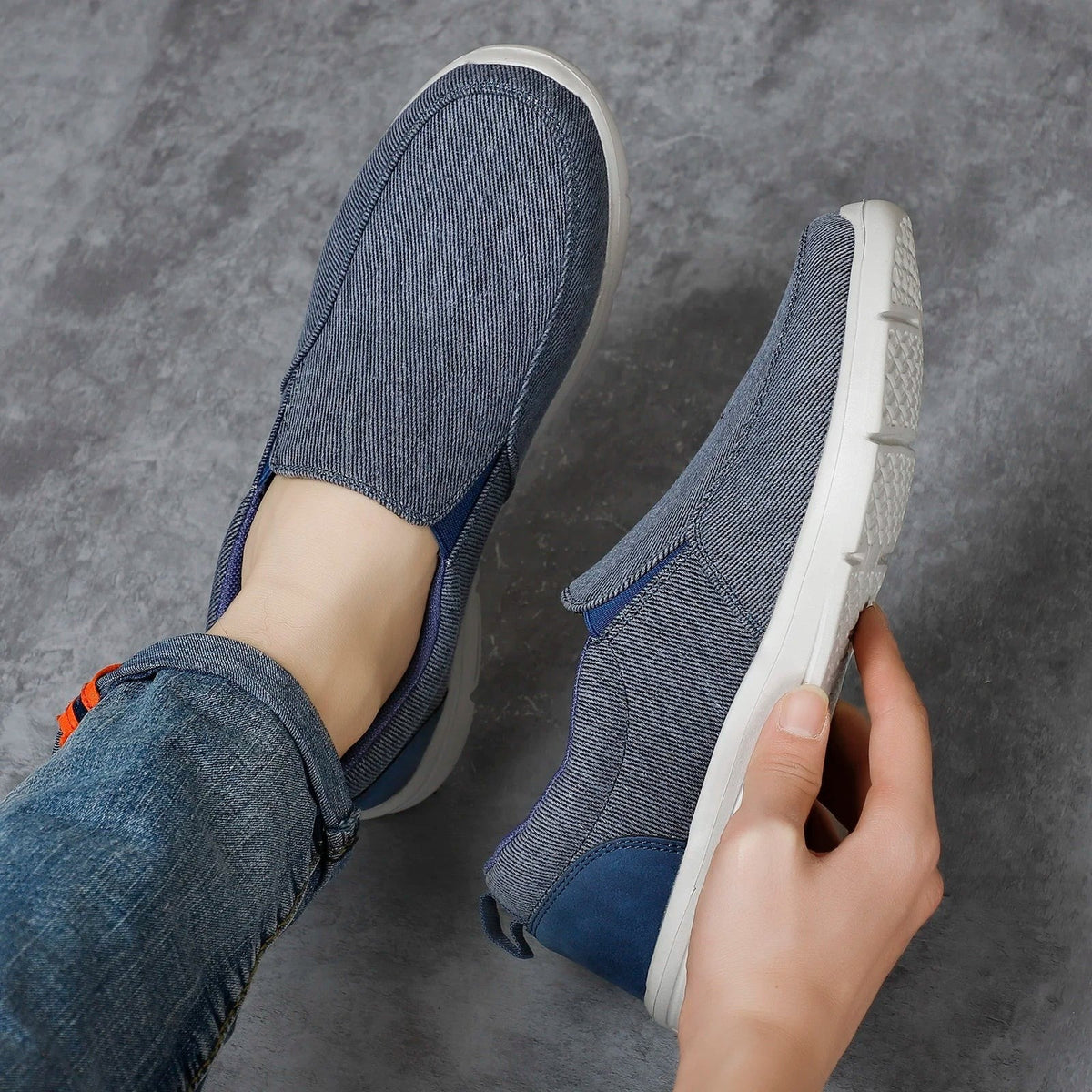 Tom slip on canvas shoes - sole detail