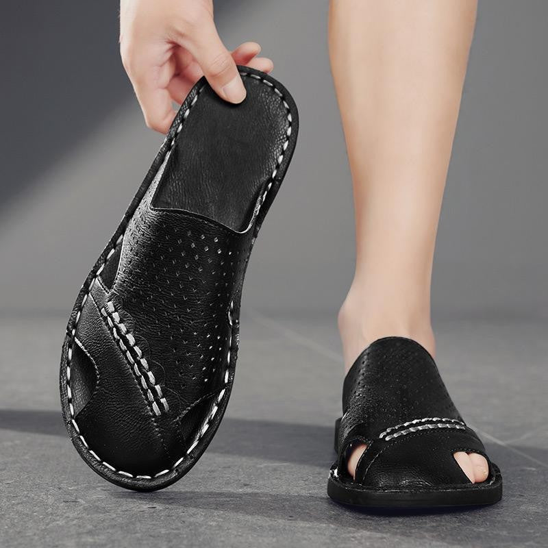 Marlon sandals - Black side detail